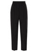Brunello Cucinelli Baggy Pull-Up Trousers In Viscose And Linen Fluid Twill