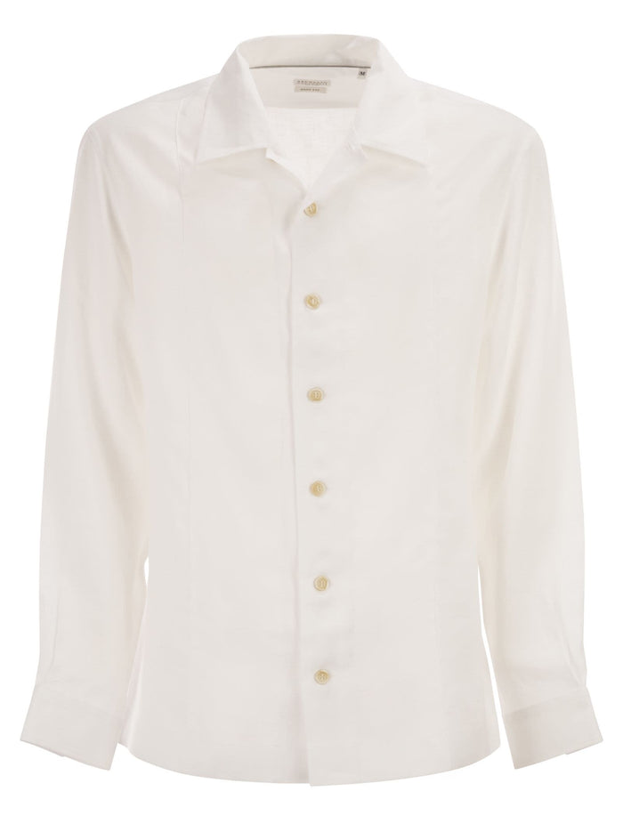 Brunello Cucinelli Pure Linen Shirt