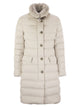Moorer Vetiver-S3 - Long Down Jacket
