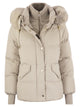 Moorer Attica-Stp - Short Down Jacket With Hood And Fur