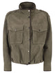 Brunello Cucinelli Suede Utility Jacket With Patch Pockets