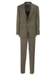 Brunello Cucinelli Silk And Linen Tailored Suit With Single-Breasted Jacket