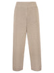 Brunello Cucinelli Textured Knit Trousers With Elasticated Waist