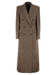 Brunello Cucinelli Double-Breasted Wool And Alpaca Herringbone Coat