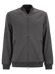 Brunello Cucinelli Techno Cotton Fleece Topwear With Zip