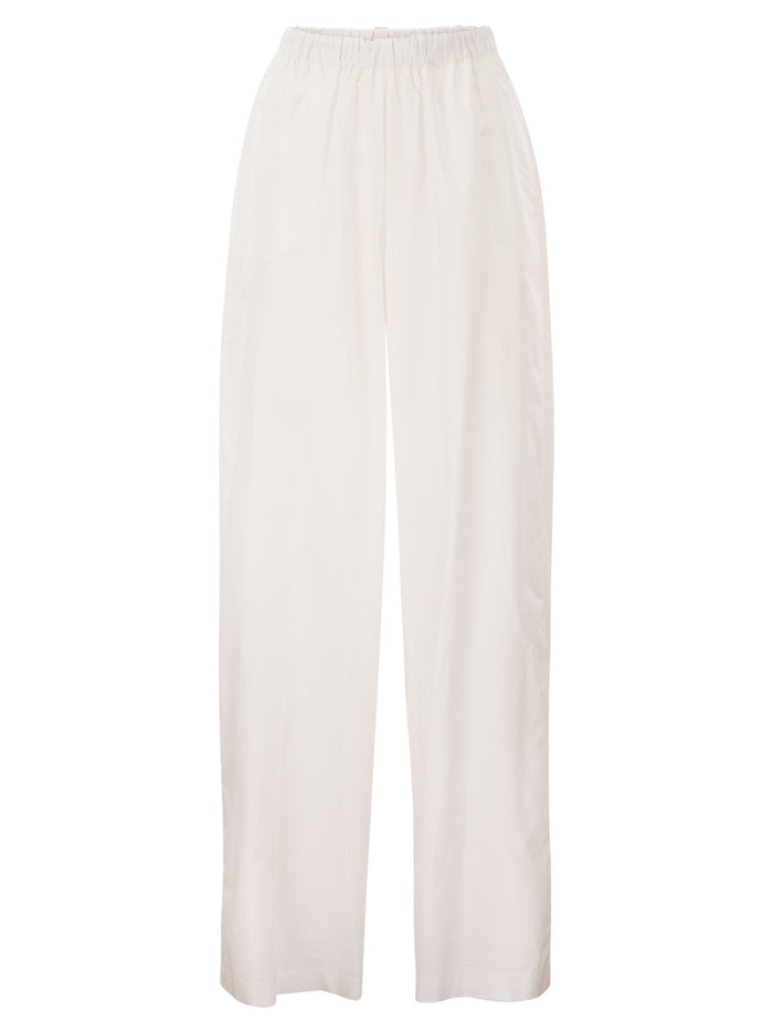 Fabiana Filippi Cotton Poplin Top With Eco-Brass Details