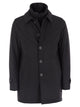 Herno Long Down Jacket With Buttons
