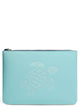 Vilebrequin Flat Pouch With Embossed Turtle Logo
