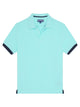 Vilebrequin Organic Cotton Polo Shirt With Contrast Trims And Embroidered Logo