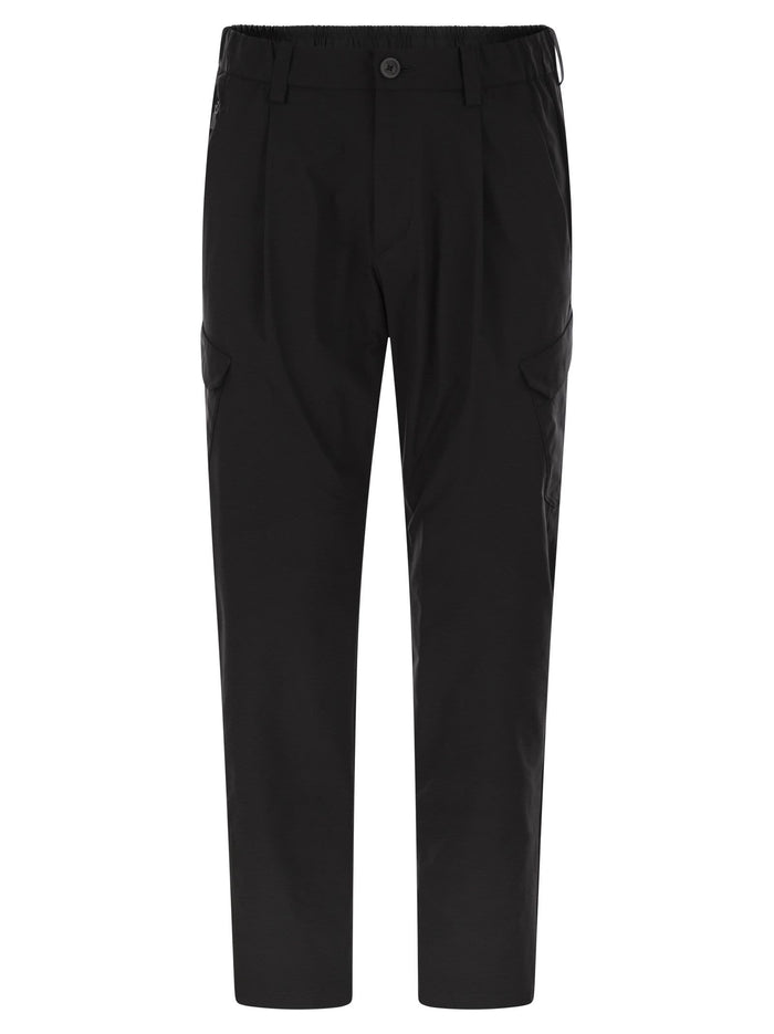 Herno Cargo Trousers With Mechanical Stretch Yarn
