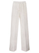 Herno Trousers With Broderie Anglaise Detailing
