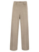 Herno Resort Trousers In Melange Fabric