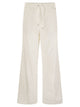 Herno Resort Cotton Trousers With Drawstring