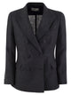 Saulina Anna - Double-Breasted Linen Jacket