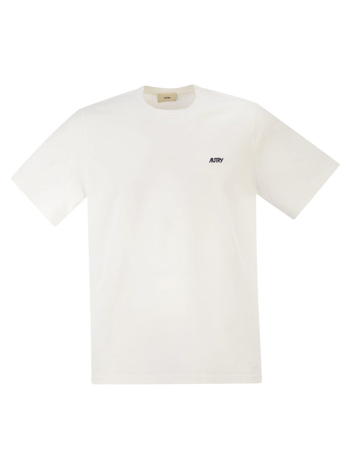 Autry Cotton T-Shirt With Embroidered Logo
