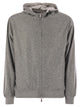 Fedeli Reversible Bomber Jacket With Hood In Cashmere Flannel And Airstop