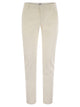 Dondup Spiritissimo - Regular Chino Trousers In Light Gabardine