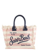 Mc2 Saint Barth Vanity - Canvas Bag With Striped Pattern