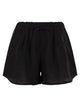 Maurizio Mykonos Inen Shorts With Elasticated Waistband And Drawstring
