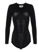 Maison Margiela Long Sleeves Crew Neck Bodysuit