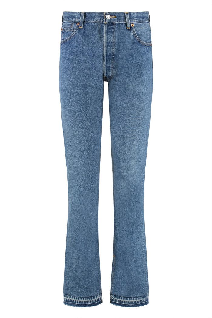 Re/Done Re/Done X Levis - High-Rise Skinny-Fit Jeans