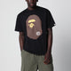 Bape Black T-Shirt With Logo Print