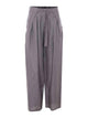 Eleh Grey And White Pants