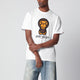 Bape White Tshirt With Baby Milo Print
