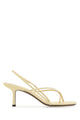Neous Cream Leather Shamali Sandals