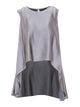 Eleh Grey Asymmetric Top