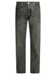 Levi's 501 Relaxed Straight Leg Black Cotton Jeans