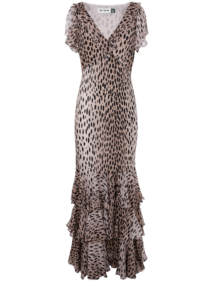 Rixo Amelle Midi Dress