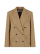 Dries Van Noten Camel Cotton Jacket