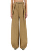 Dries Van Noten Wideleg Pants With Belt