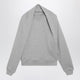 Dries Van Noten Mélange Grey Cotton Sweatshirt