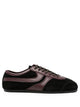 Dries Van Noten Suede Sneakers With Leather Inserts