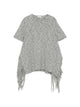 Mrz Cotton Fringed T-Shirt