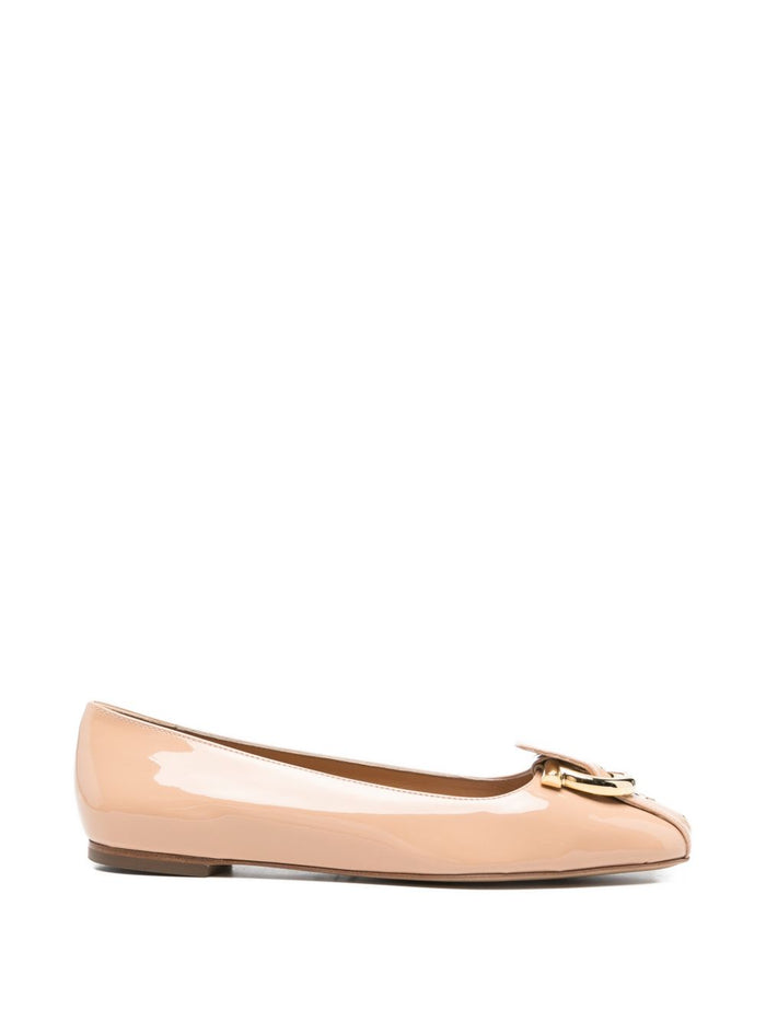 Ferragamo Leather Ballets
