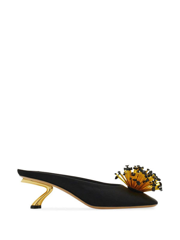 Ferragamo Satin Mules