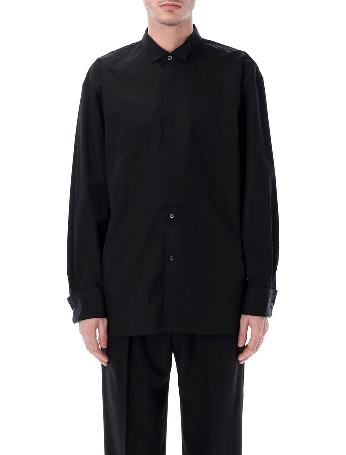 Dries Van Noten Dries Van Noten Loose Fit Tuxedo Shirt