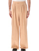Dries Van Noten Dries Van Noten Pleated Cotton Poplin Pants