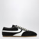 Dries Van Noten Schwarzer Und Weißer Sneaker Aus Leder Und Wildleder