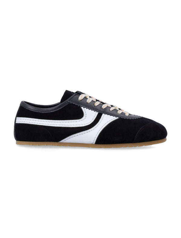 Dries Van Noten Black Leather Sneaker