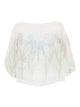 Alberta Ferreti Transparent Organza Shirt