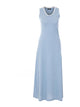 Eleh Light Blue And White Long Dress