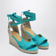 Castañer  Bailey Aquamarine Espadrilles