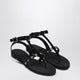 Castañer  Low-Heeled Black Pati With Studs