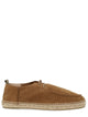 Castañer Beige Bovine Leather Flat