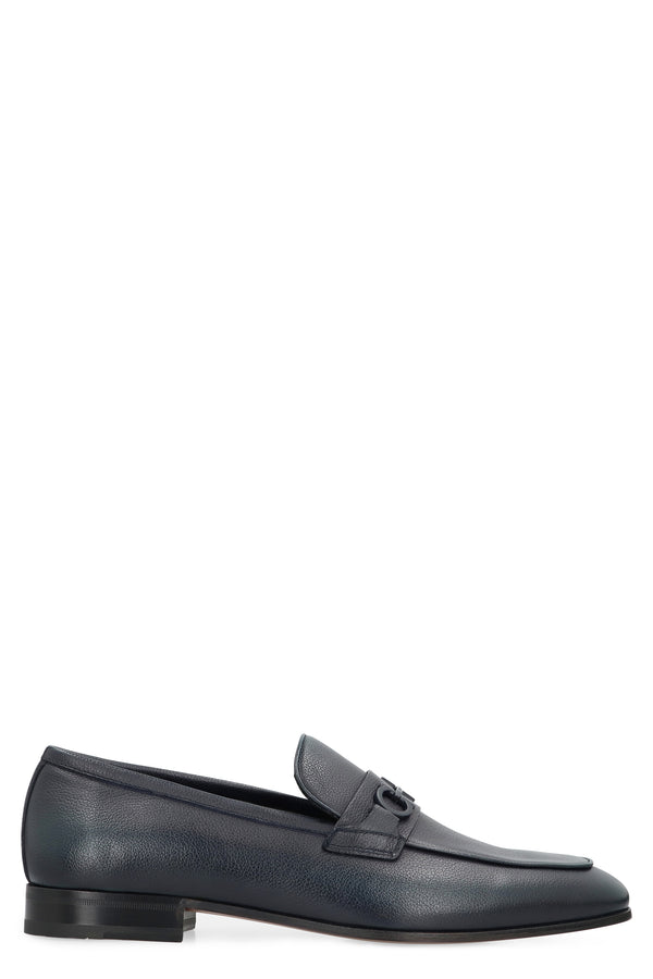 Ferragamo Leather Moccasins