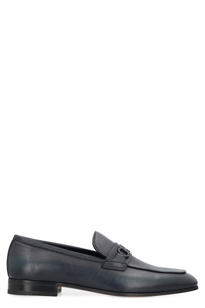 Ferragamo Leather Moccasins